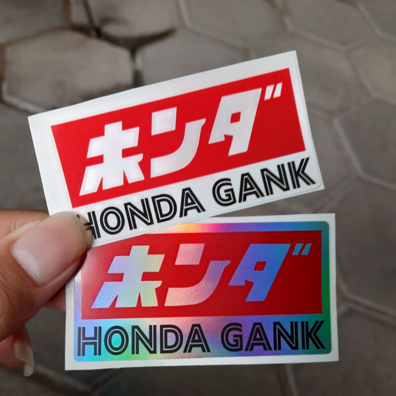 

sticker printing honda gank sticker motor sticker helm herex thailook