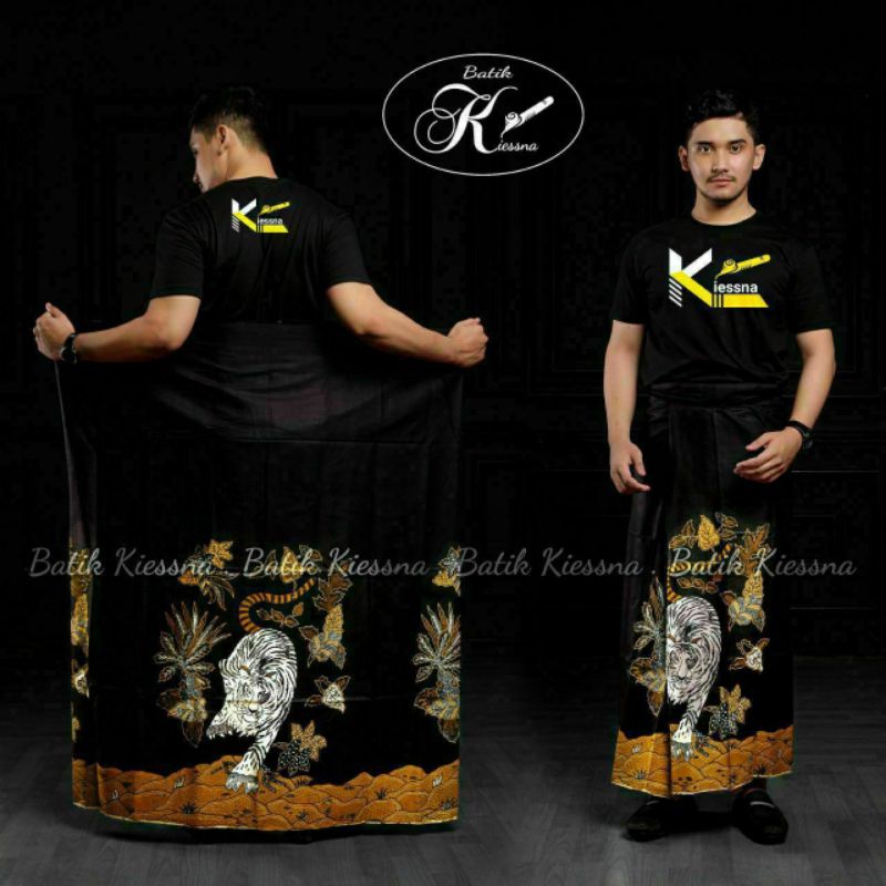 sarung batik motif macan