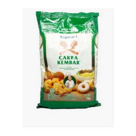 

Tepung Cakra kembar kemasan 1kg