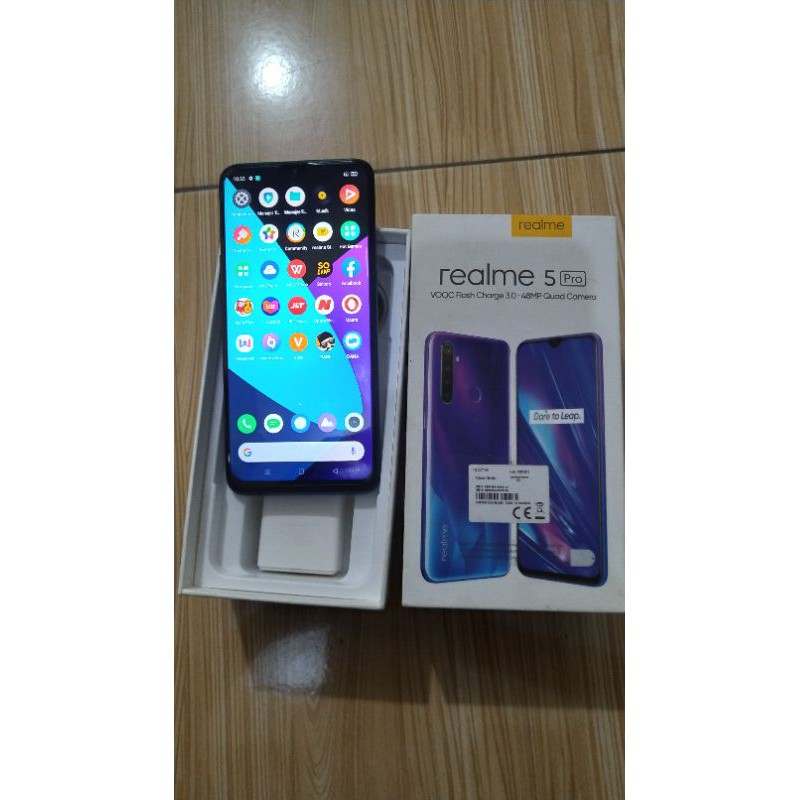 realme 5pro 4/128gb /hp second realme 5pro