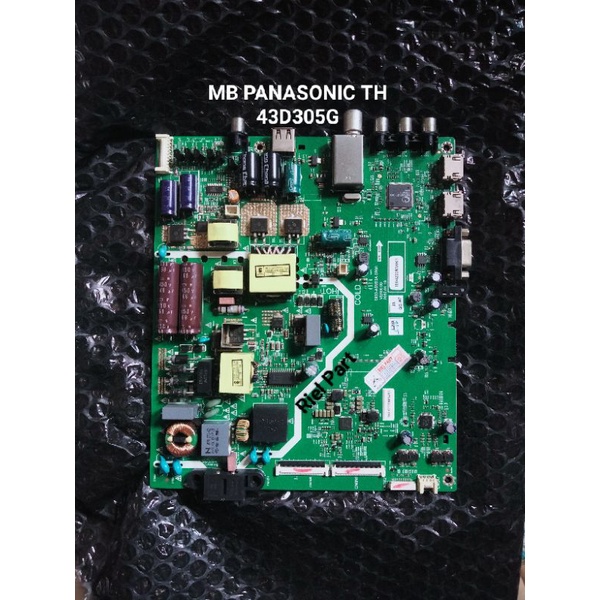 MB MAINBOARD MODULE MESIN TV LED PANASONIC TH-43D305G TH 43D305G 43D305 G
