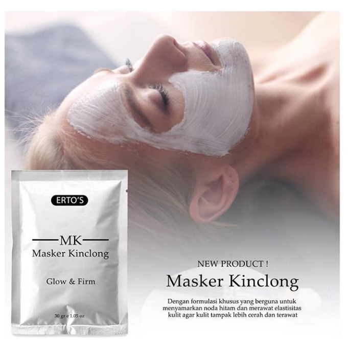 ERTOS Masker Kinclong Glow &amp; Firm ORI