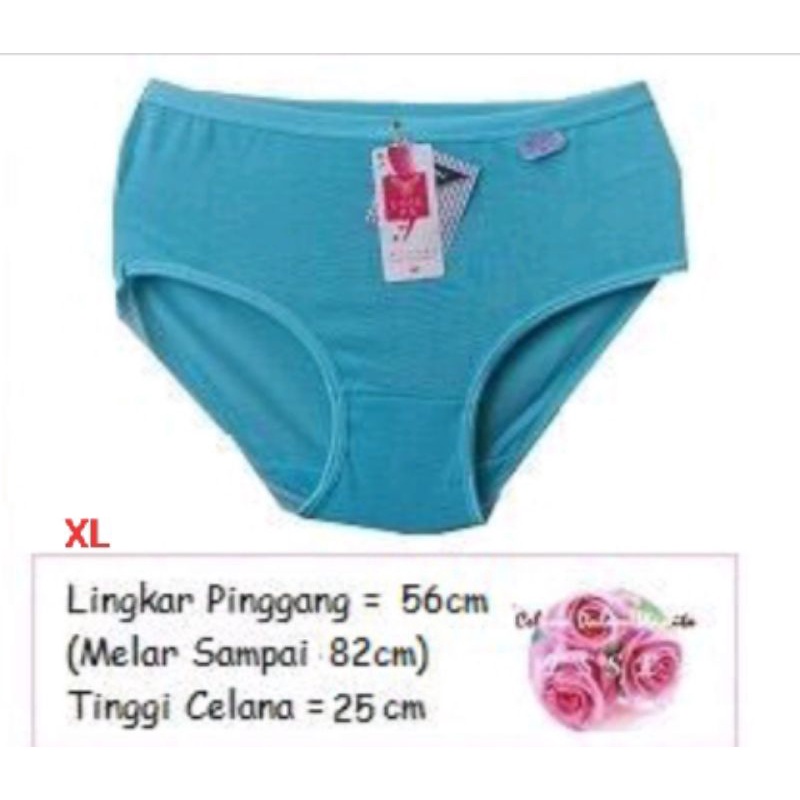 6PCS CELANA DALAM WANITA IMPORT MURAH BERKUALITAS/CD ESSE LYCRA