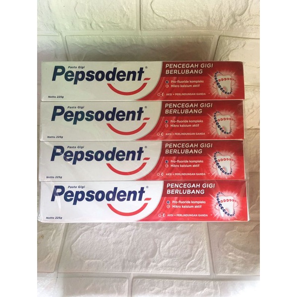 Pasta Gigi Pepsodent 225gr/Pepsodent Murah/Odol Pepsodent