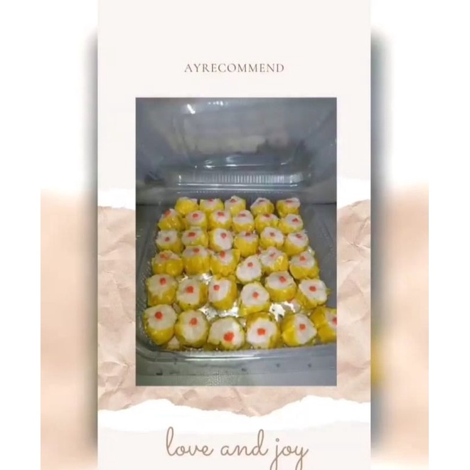 

ayrecommend - dimsum homemade - siomay original, mozarella & udang
