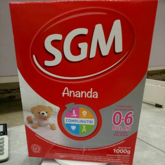 

SGM Ananda 0-6 bln 1kg