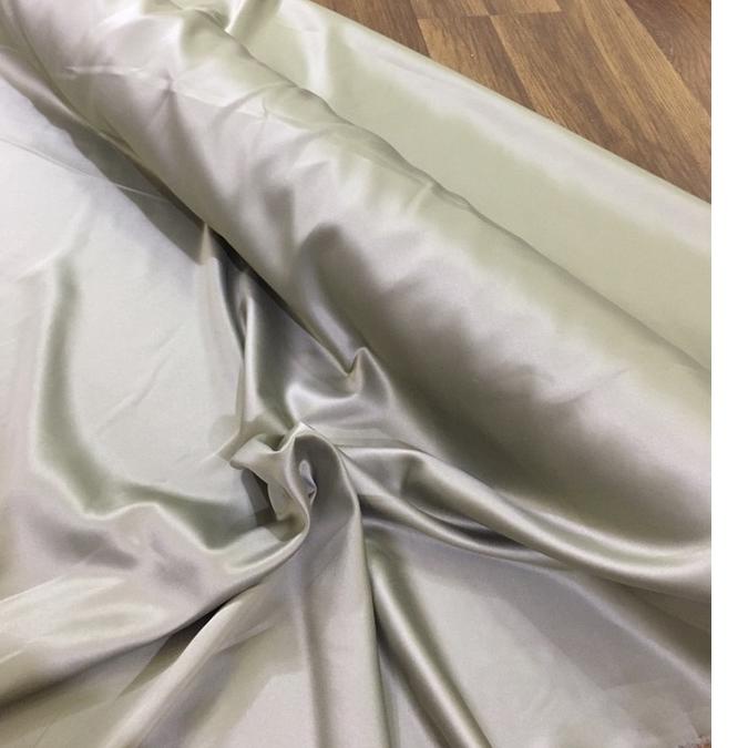 [24] Kain Satin Velvet RobertoCavali warna Sage Green lvxb-87