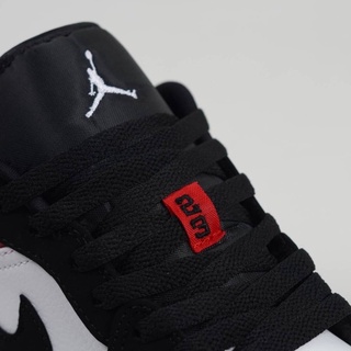 Sepatu Air Jordan 1 Low Black Toe #4