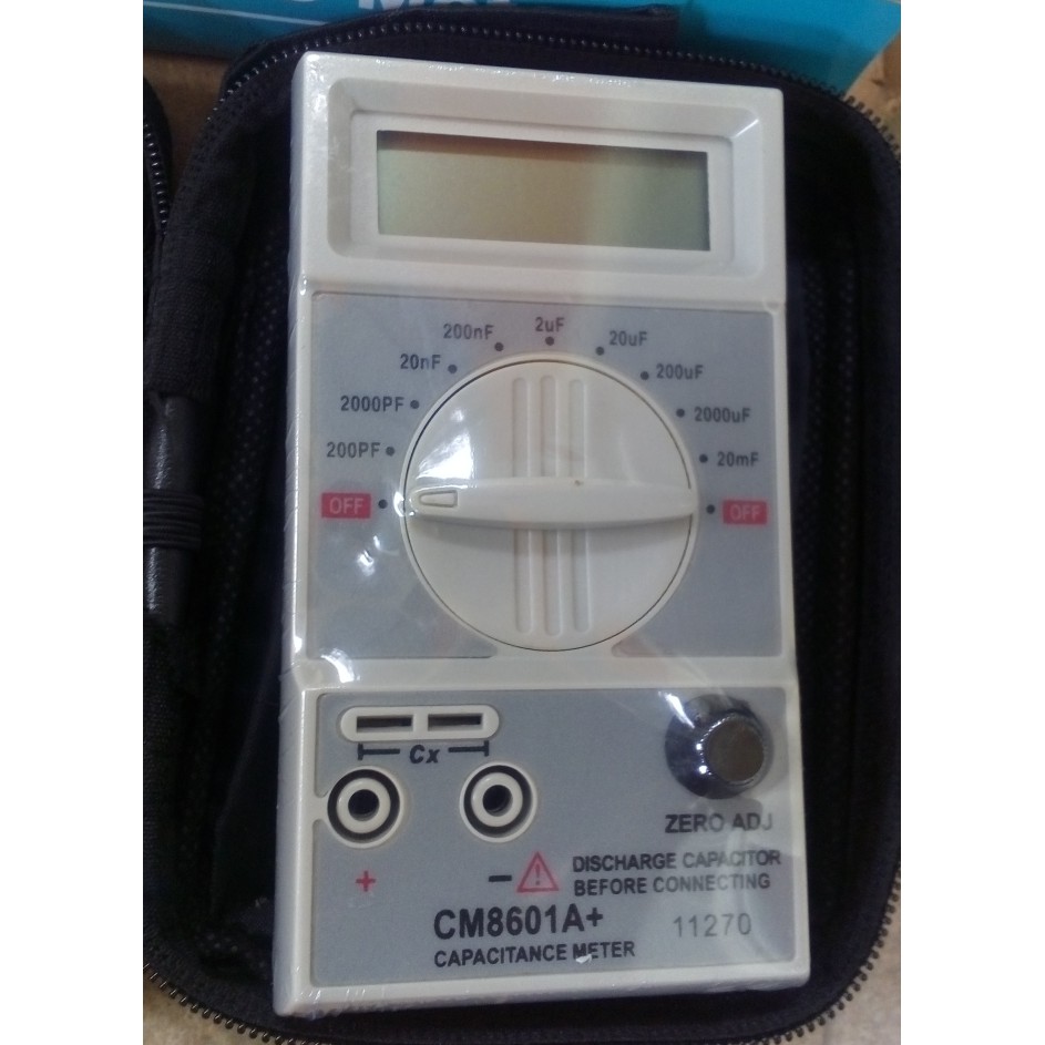 DSA CM8601A+ Digital Capacitance Meter Capacitor Meter Pengukur Kapasitor .