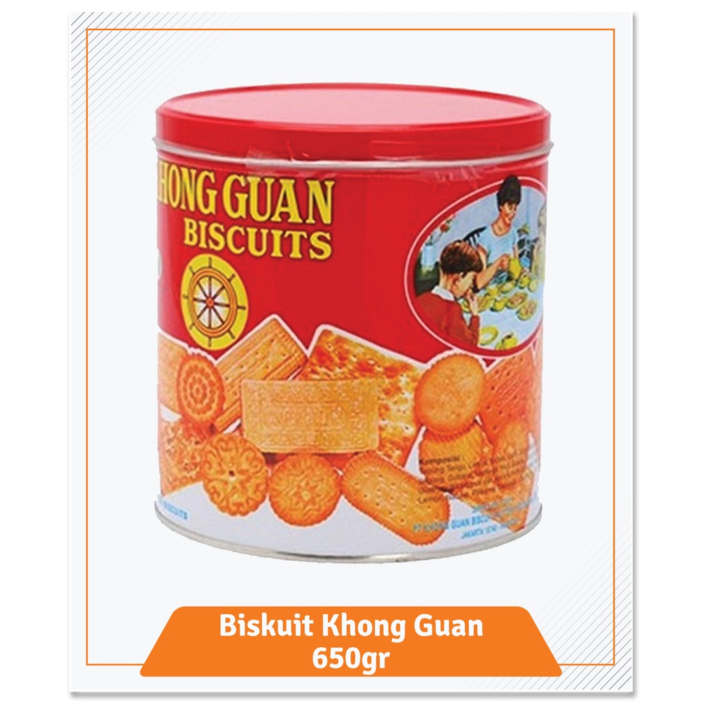 

Khong Guan Biscuit Kemasan Kaleng [650 Gram]