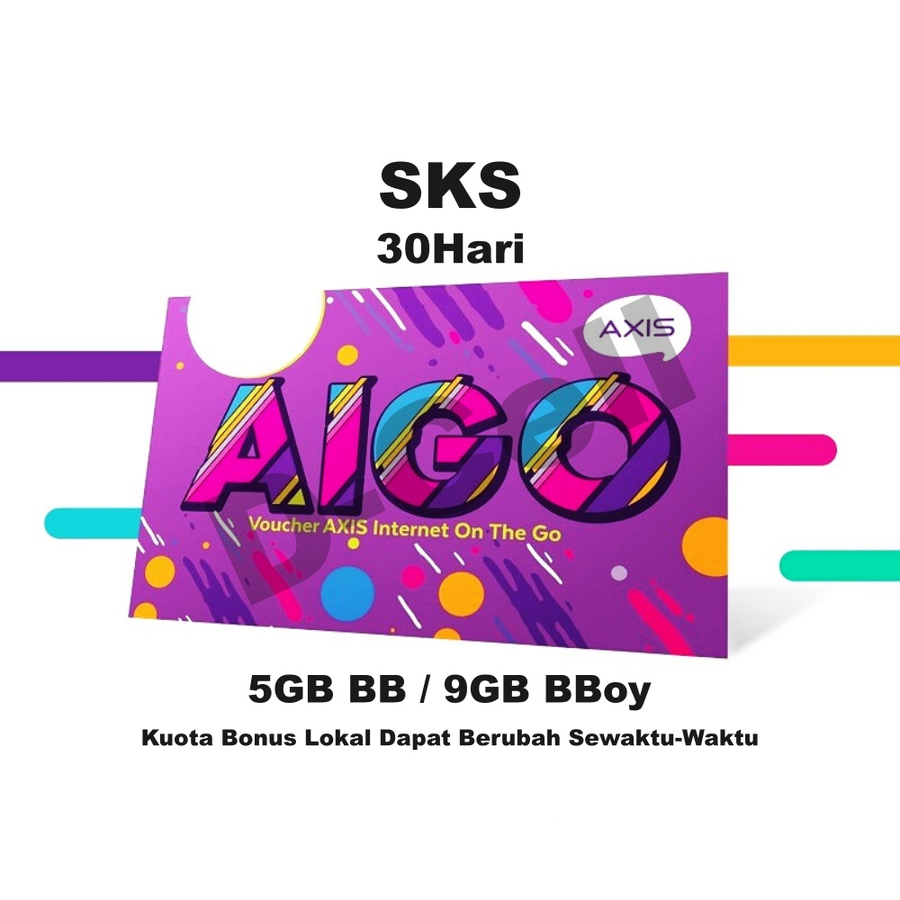 Vuocher Axis SKS 5GB 30Hari + Kuota Lokal