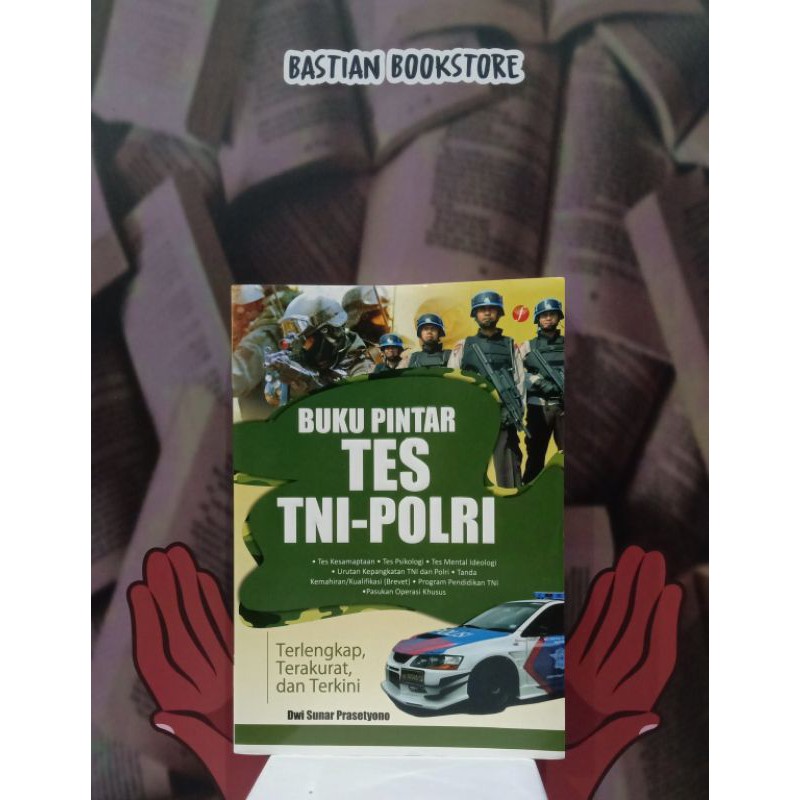 BUKU PSIKOTES // BUKU MASUK POLRI // MASUK TNI // buku Pintar Tes TNI - POLRI ORIGINAL