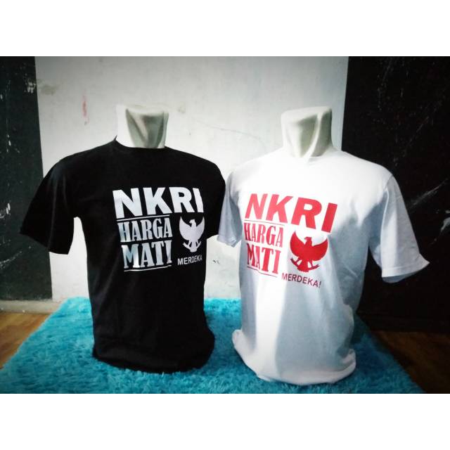 Kaos NKRI HARGA MATI combed 30s standart distro