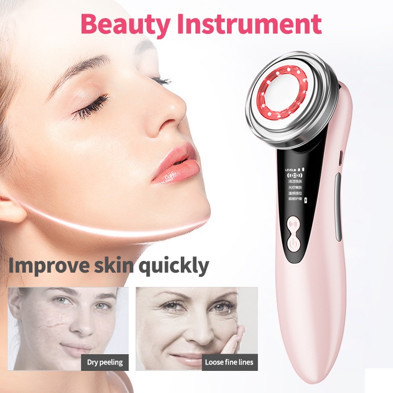 Pijat Wajah Perangkat/peremajaan Kulit/pembersihan Wajah Lifting Massager Mesin Rf Anti-wrinkle