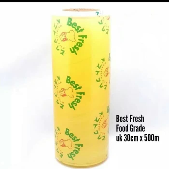 PLASTIK MAKANAN WRAPPING BUAH BEST FRESH FOOD GRADE UKURAN 30CM X 500M