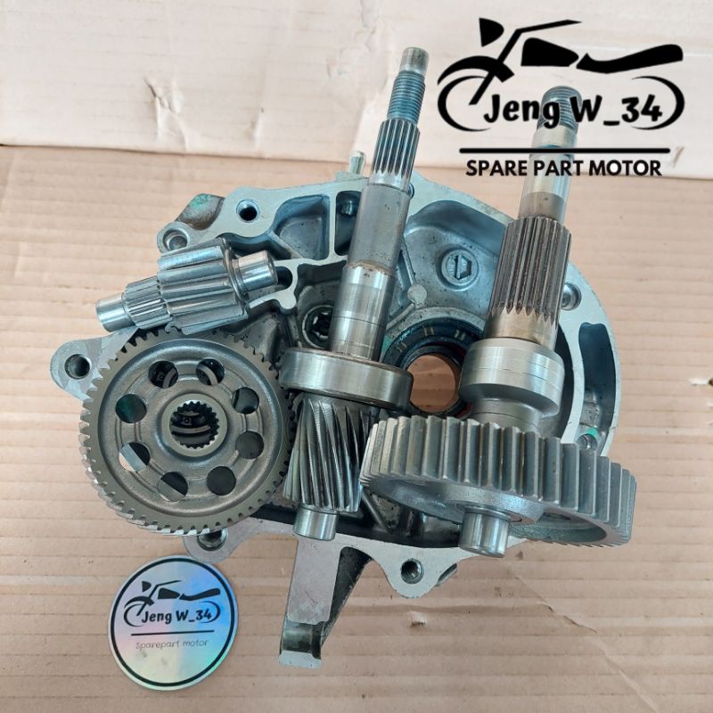 CRANKCASE BLOK RASIO GEARBOX GIGI GARDAN TRANSMISI VARIO 150 ALL NEW VARIO 150 ORIGINAL