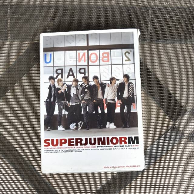 Super Junior M Me Album (SUJU M) suju super junior siwon time slip play replay one more time exo