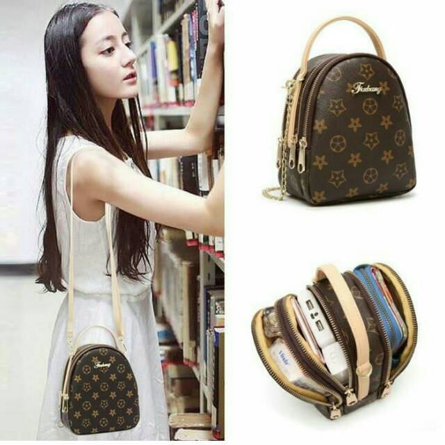 TAS SELEMPANG WANITA SOPHIE FAIRIESE T3036P3 ESMONIA LOPPER HARDWARE GOLD ORIGINAL SERI E1416 U2R2