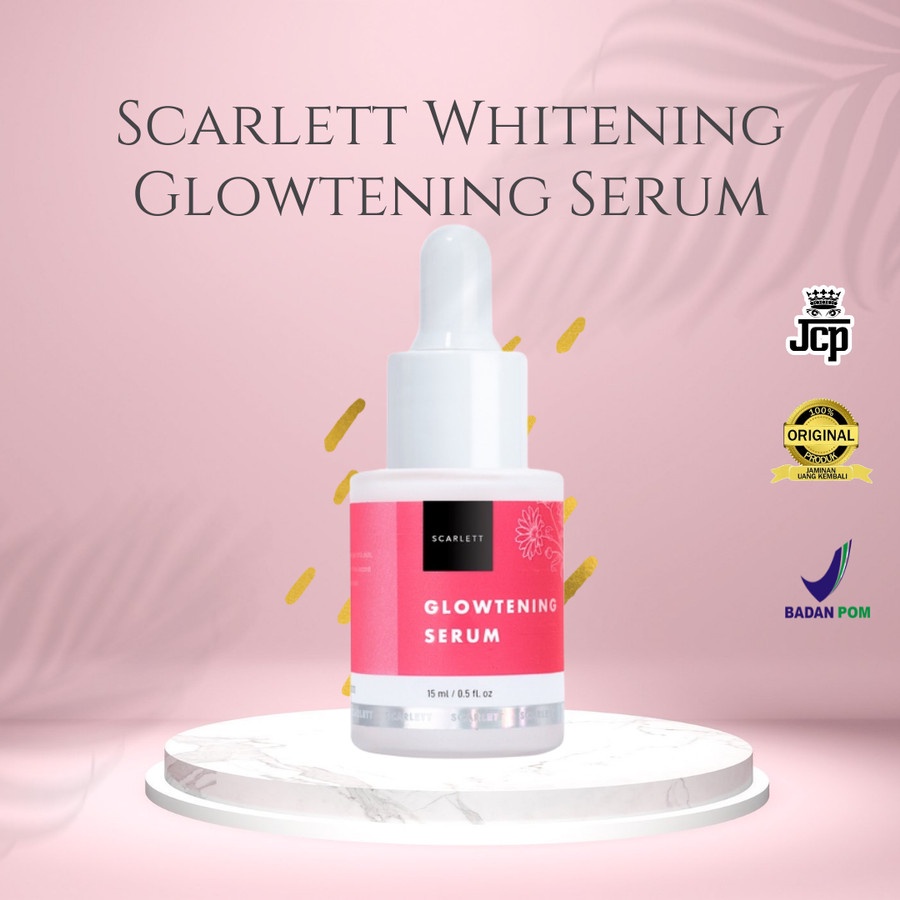 SCARLETT Whitening Glowtening Serum 100% Original