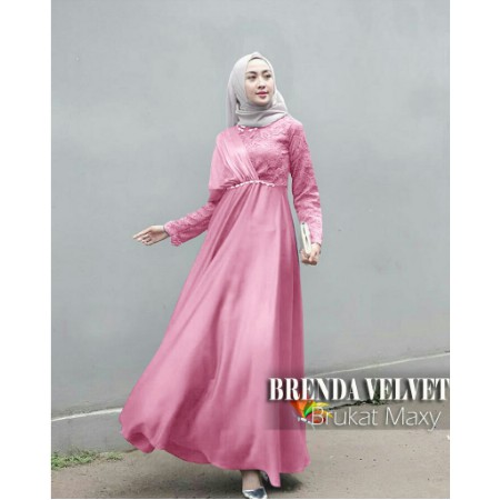 GAMIS PESTA RAFELIA / BAJU MUSLIMAH PESTA MEWAH