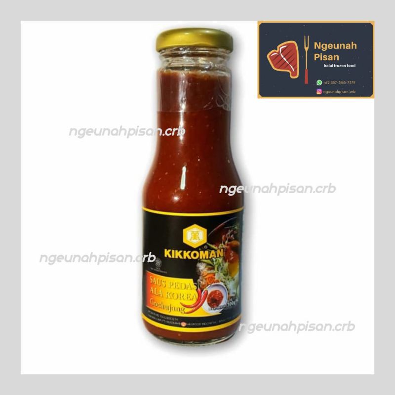 

Kikkoman Gochujang Sauce @300gr