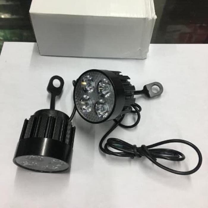 Lampu Tembak Sorot Led Luxeon 4 Mata Bracket spion 3 Model