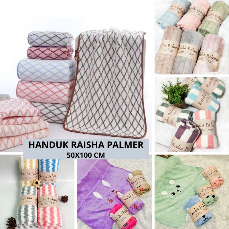 RC Handuk Bordir Couple Wedding Premium Hampers Pernikahan Kado Pernikahan Free Box