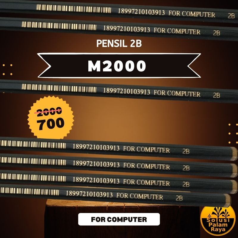 

Pensil Wajib Buat UN Pensil 2B M2000 Hijau