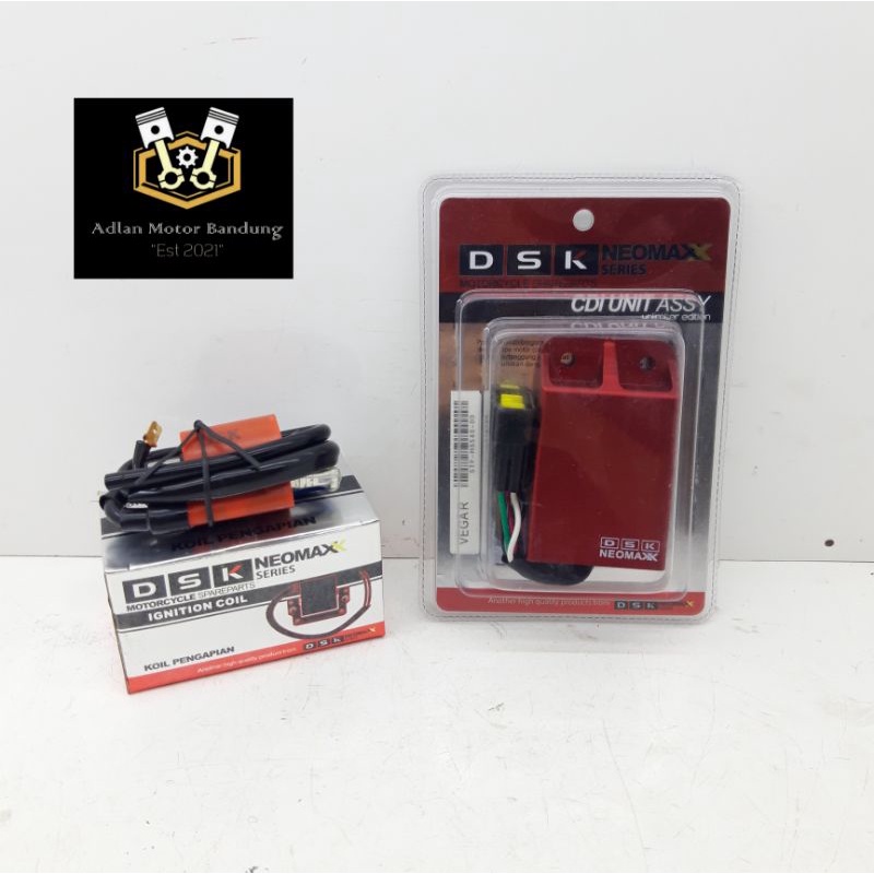 CDI DAN KOIL COIL DSK UNLIMER RACING VEGA LAMA VEGA R LAMA VEGA R CABLE 5ER SETARA BRT POWER UP