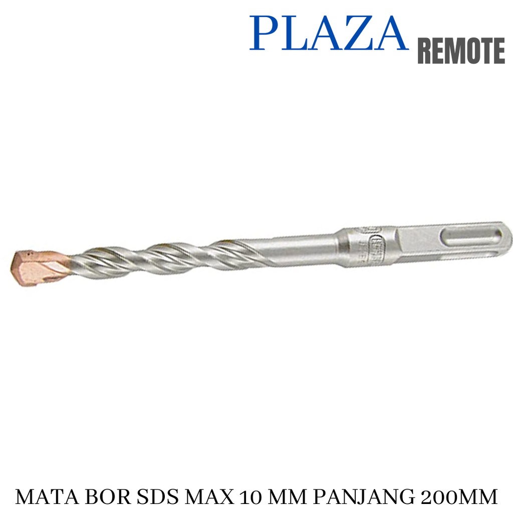 SDS MAX MATA BOR TEMBOK 10 MM BETON HAMMER DRILL PANJANG 200 MM