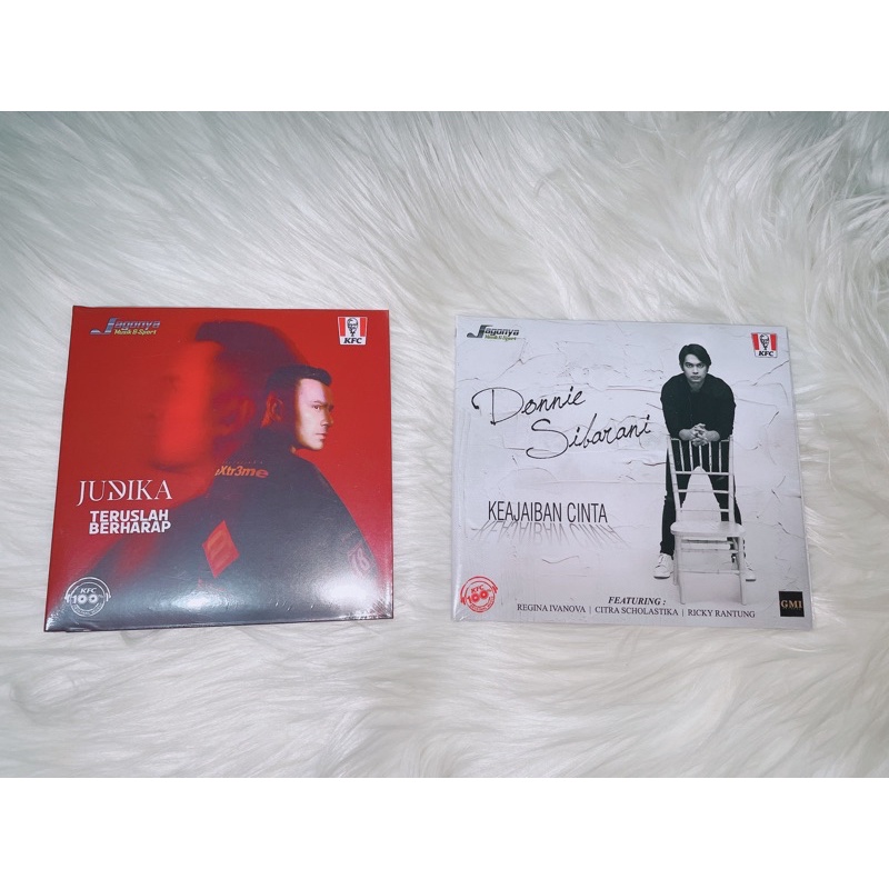CD KFC original baru dan tersegel/Judika/keajaiban cinta