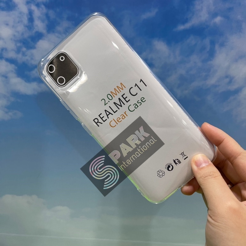 CLEAR CASE REALME C11 SOFTCASE TPU 2.0MM REALME C11 PROMO SEN