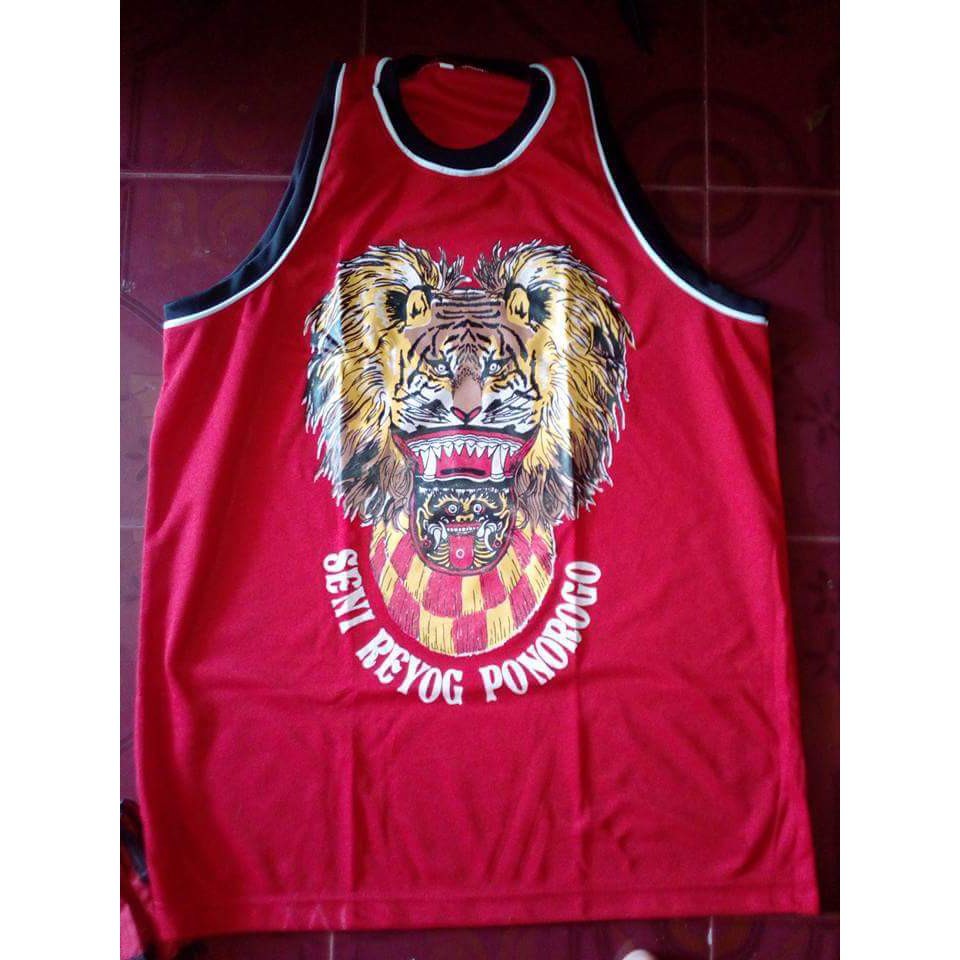 KAOS SINGLET SABLON REOG PONOROGO