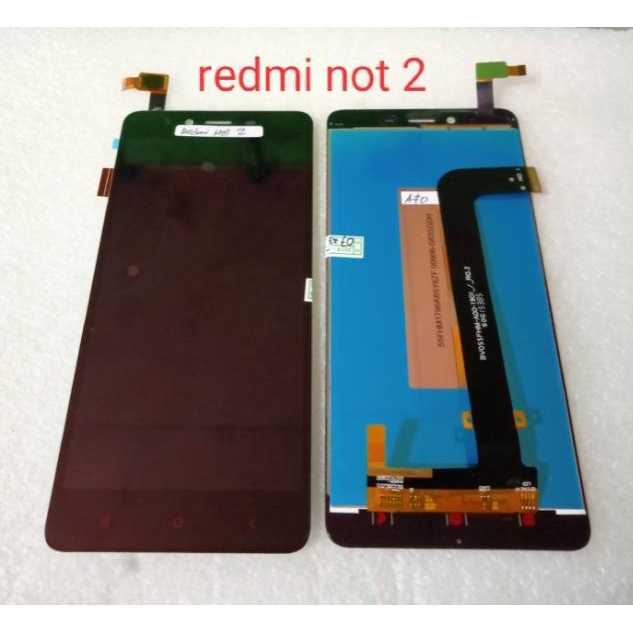 Layar LCD TS Touchscreen Fullset XIAOMI REDMI NOTE 2 - BLACK