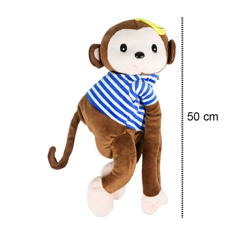 Tempat Tisu Mobil Cartoon Monkey Car Hanging Tissue Box -EA315