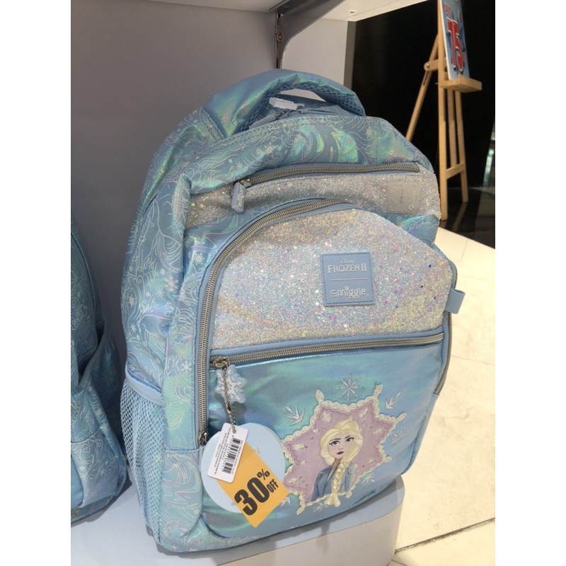 Smiggle back pack Frozen / Elsa Large tas anak ORI ORIGINAL