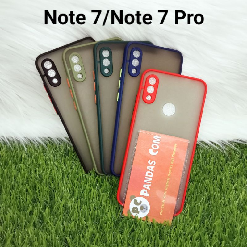 Case Redmi Note 7 Note 7 Pro My Choice original + Ring Kamera / Pelindung Kamera (PC)