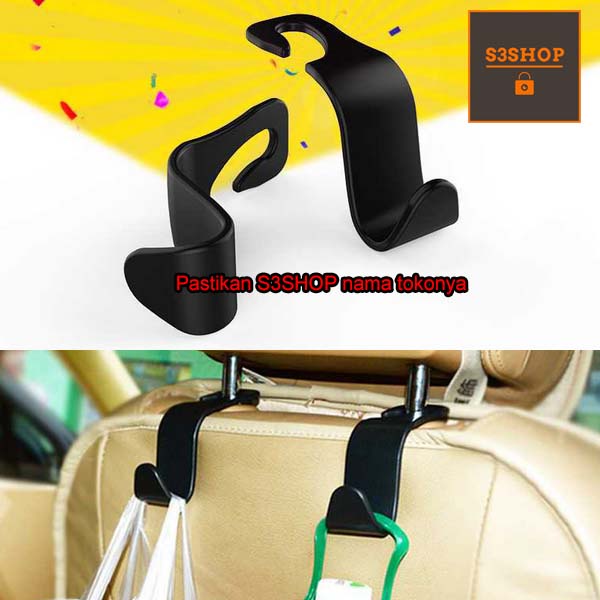 Vehicle Car Bag Hanger Hook Holder Gantungan Barang Mobil Cangkolan