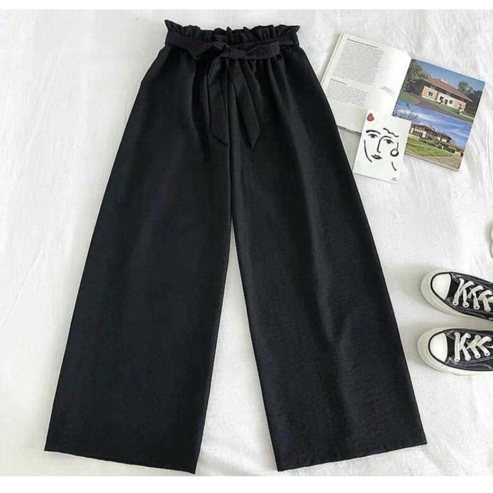 [KODE PRODUK EK7O86547] PROMO Kowama Palazo Pants HIGHWAIST KULOT KEKINIAN CELANA WANITA CELANA LINE