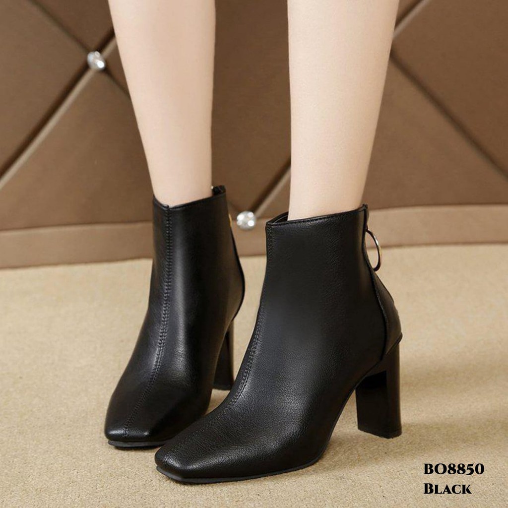 BS / Sepatu Boots Wanita Hak Tinggi Fashion Premium Quality 234