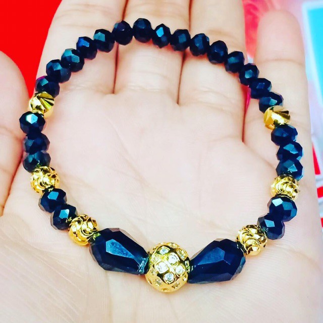 Gelang kristar hitam