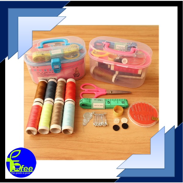 [IMPORT] -  Sewing Kit Box Ukuran Besar - Peralatan Jahit