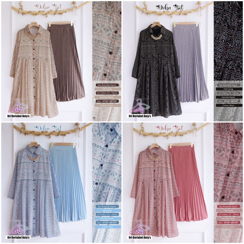 Busana Terbaru OCHA SET by ANTY FASHION