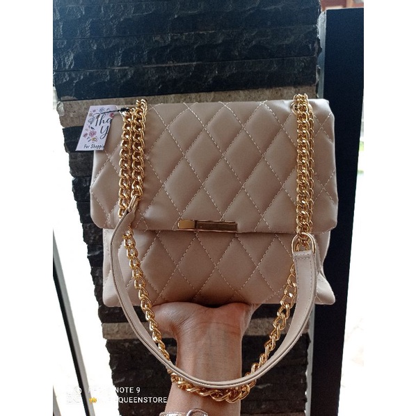 Tas Rantai / Tas Bordir / Tas Cream / Tas Wanita Murah