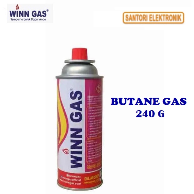 tabung gas portable WINN GAS 240g WINN GAS gas kaleng portable