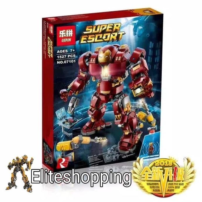 Lepin 07101 Hulkbuster - Brick 1527 Pcs