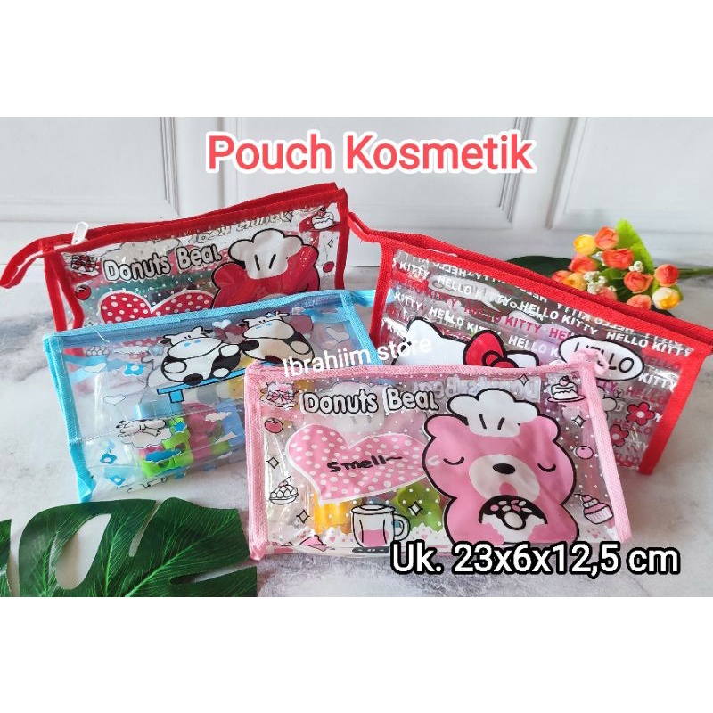 POUCH KOSMETIK MIKA KARAKTER LUCU / POUCH MIKA SERBAGUNA