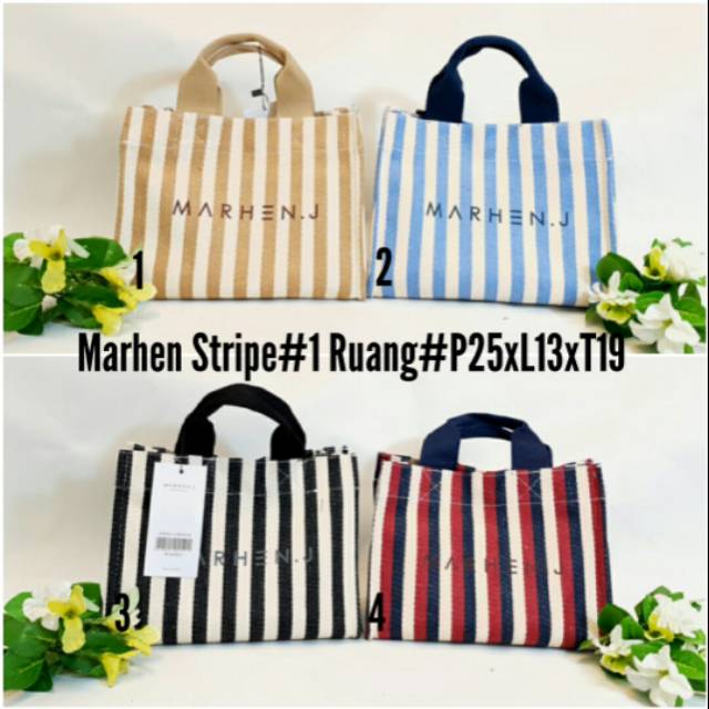 Marhen J Tas Canvas PREMIUM MIRROR Kualitas Impor TEBAL LIMITED