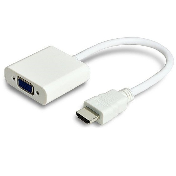 Cable HDMI in - VGA out with audio