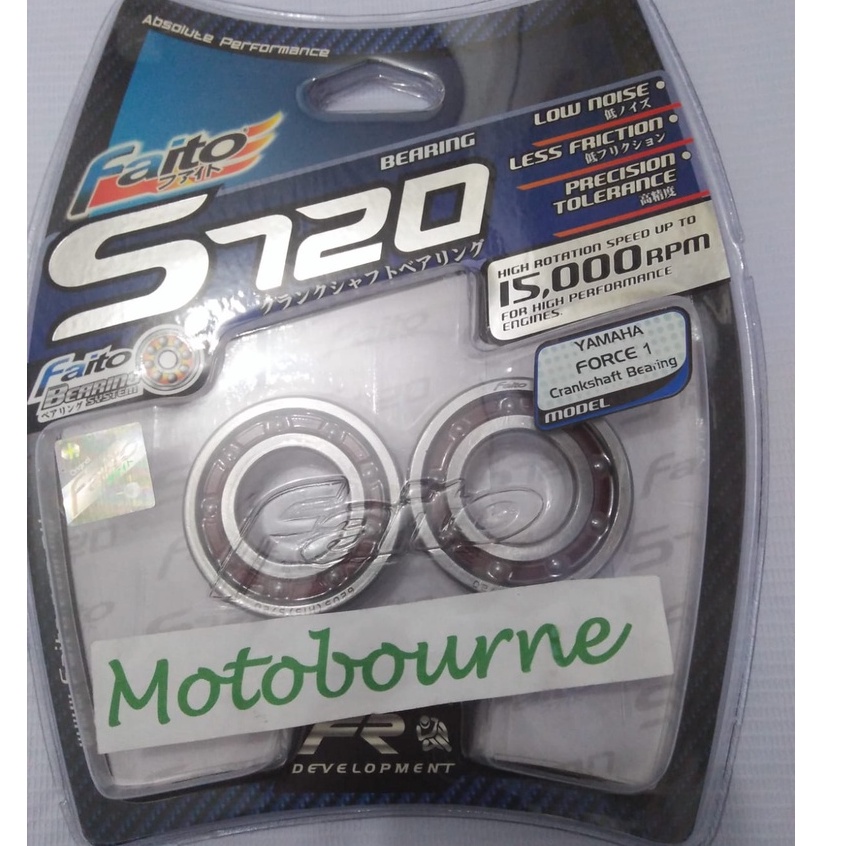 Bearing Faito S720 FORCE1 FAITO FIZR Laher Kruk AS HIGH SPEED